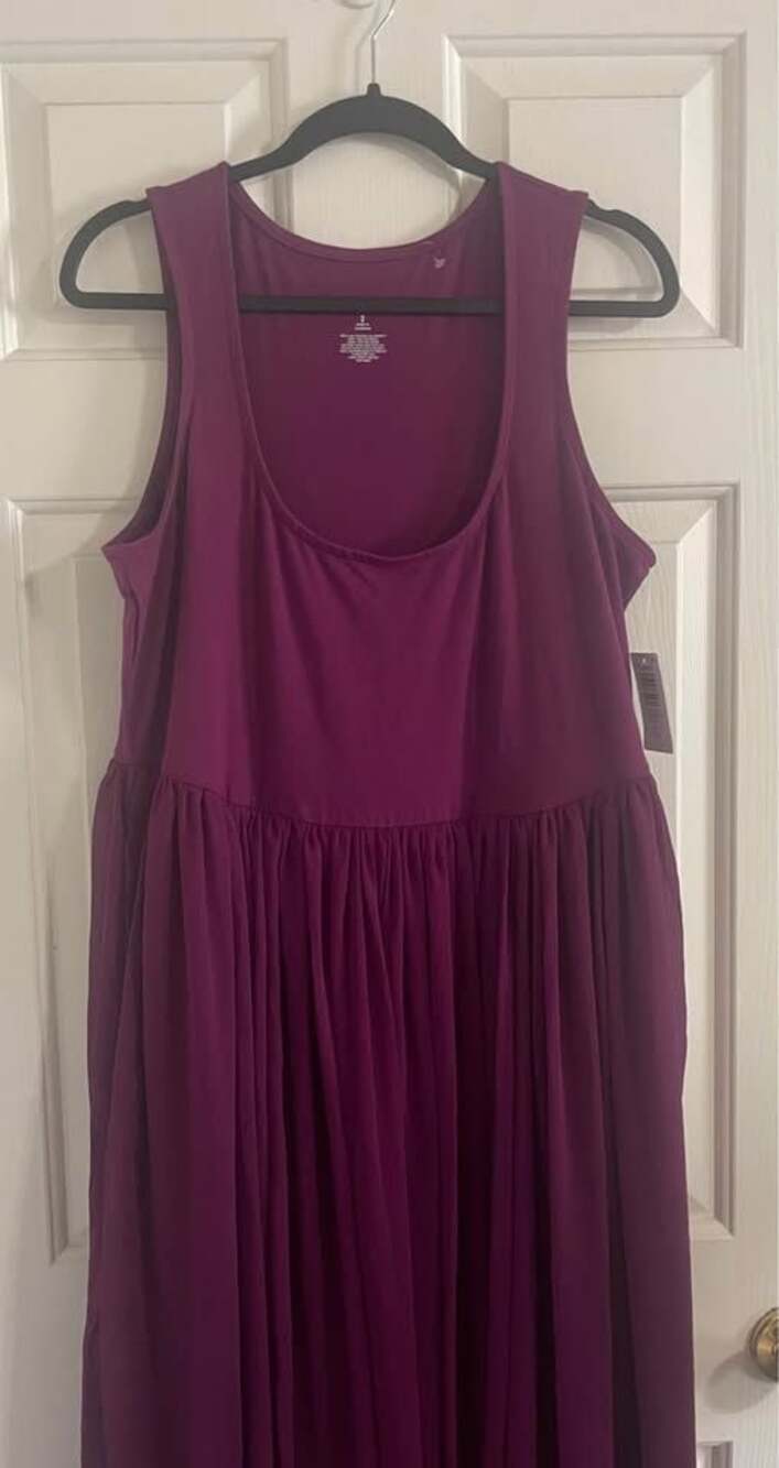 Torrid Plum Maxi Dress 2X